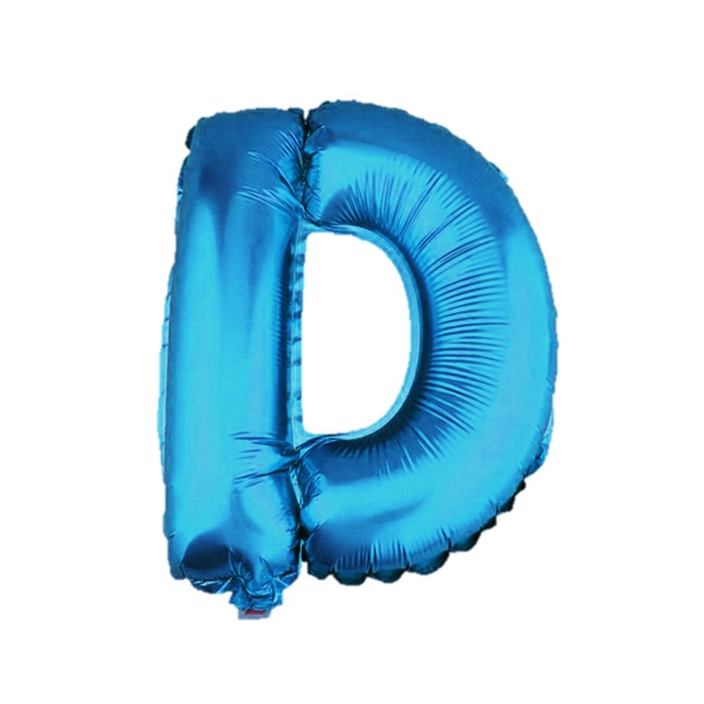 Globo Letras Azul 65 cm A-Z