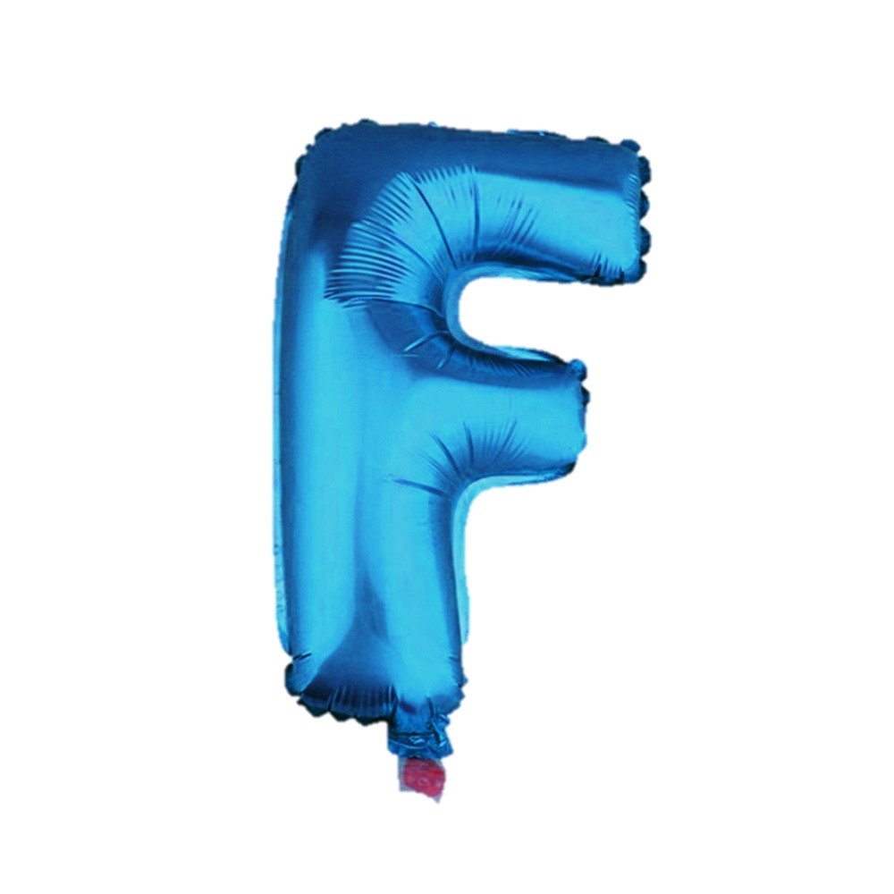 Globo Letras Azul 65 cm A-Z