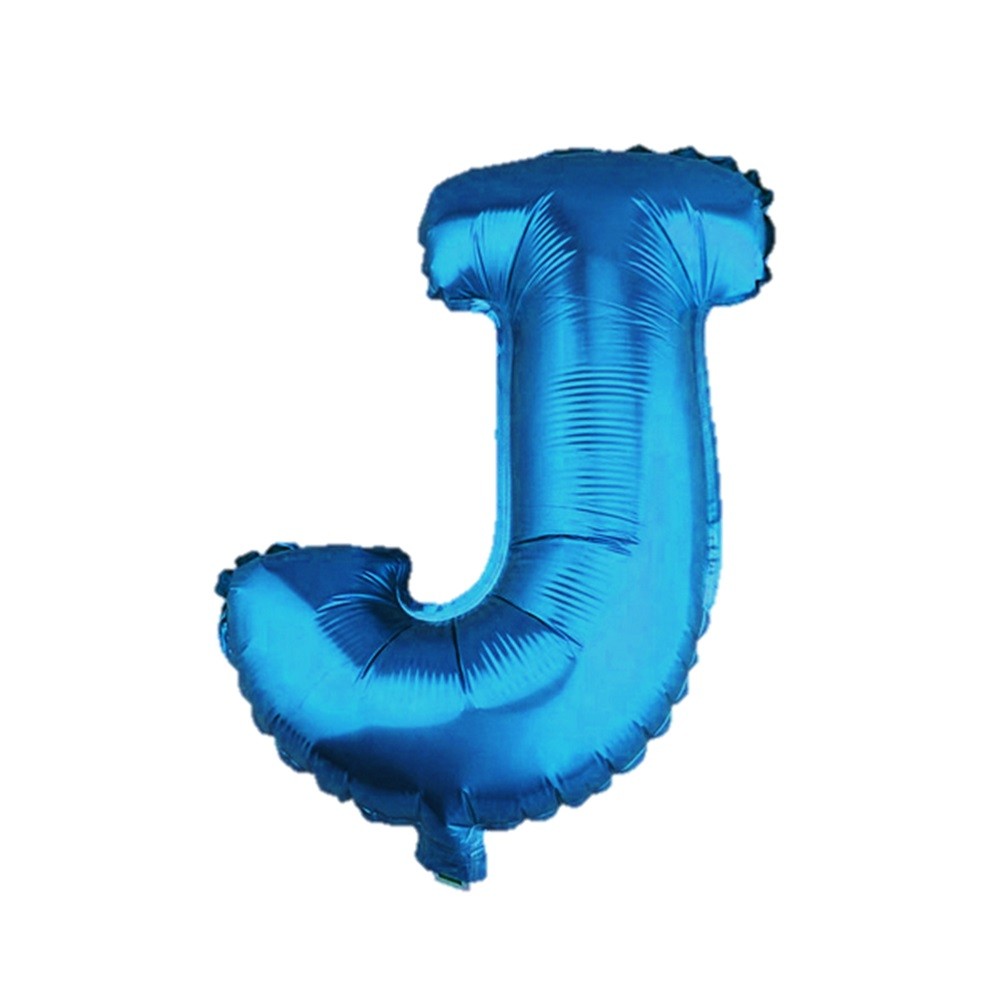 Globo Letras Azul 65 cm A-Z