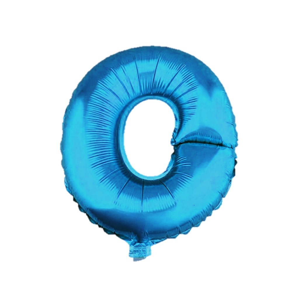 Globo Letras Azul 65 cm A-Z