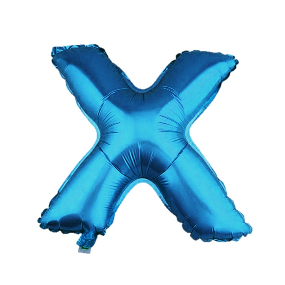 Globo Letras Azul 65 cm A-Z