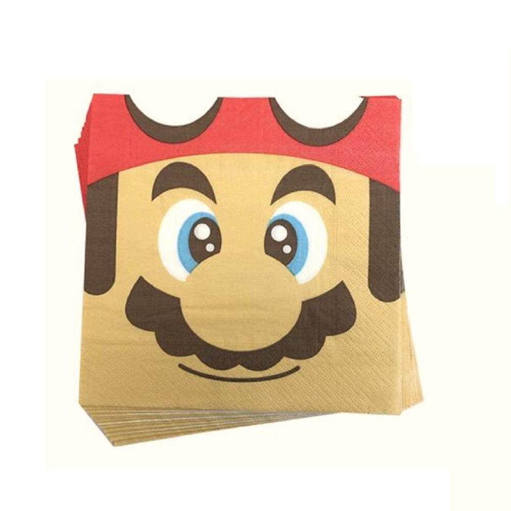 Servilletas Súper Mario x 12