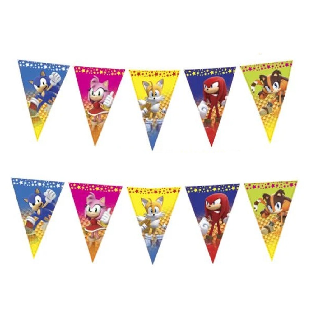Guirnalda Banderines Sonic