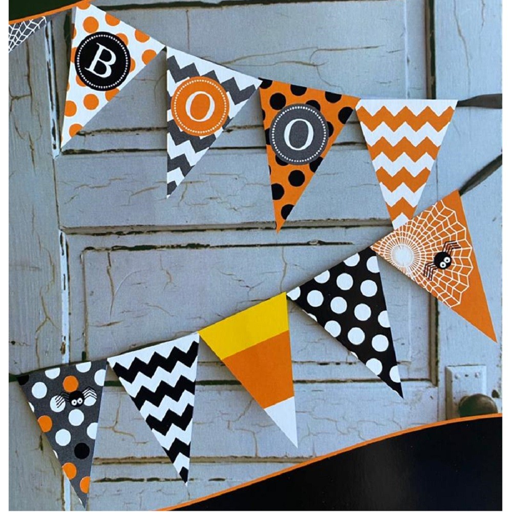 Guirnalda Banderines Halloween Boo