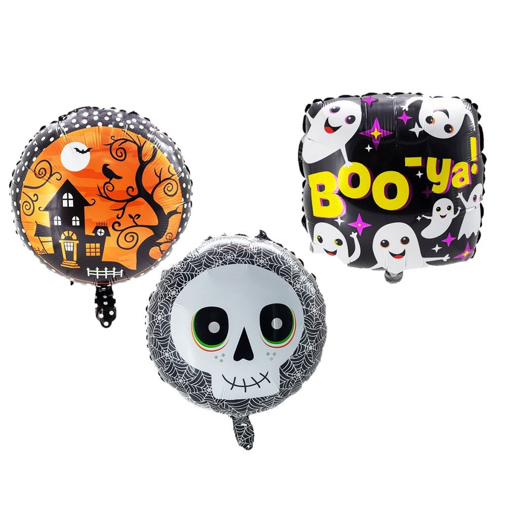 Globos Metálicos Halloween x 6