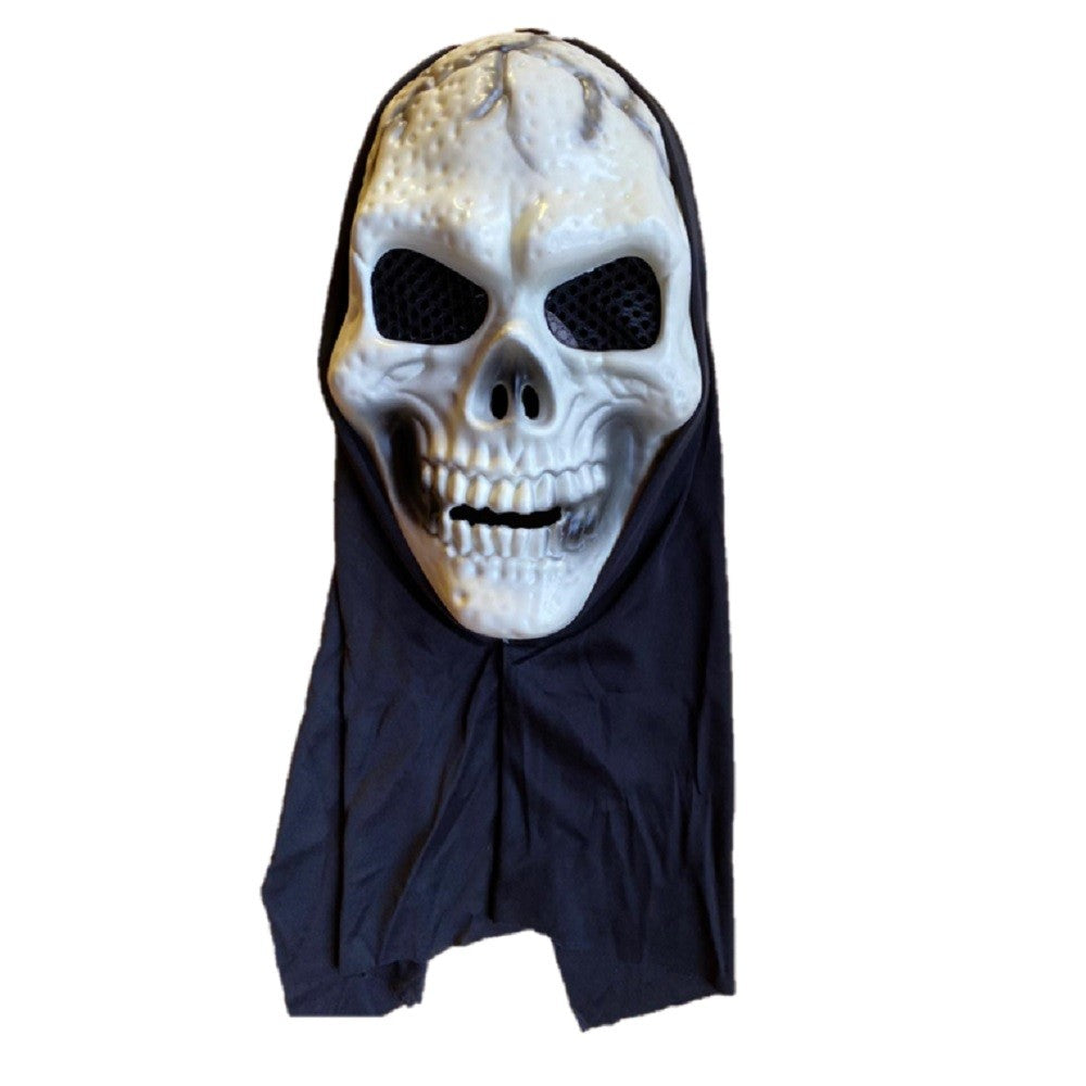 Máscara Halloween Esqueleto con Capucha