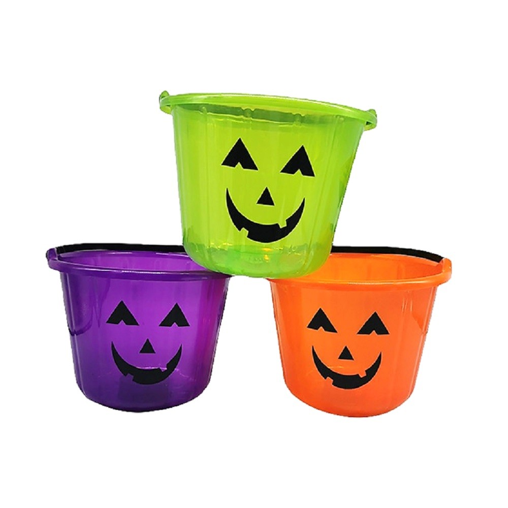 Balde Calabaza Halloween Grande