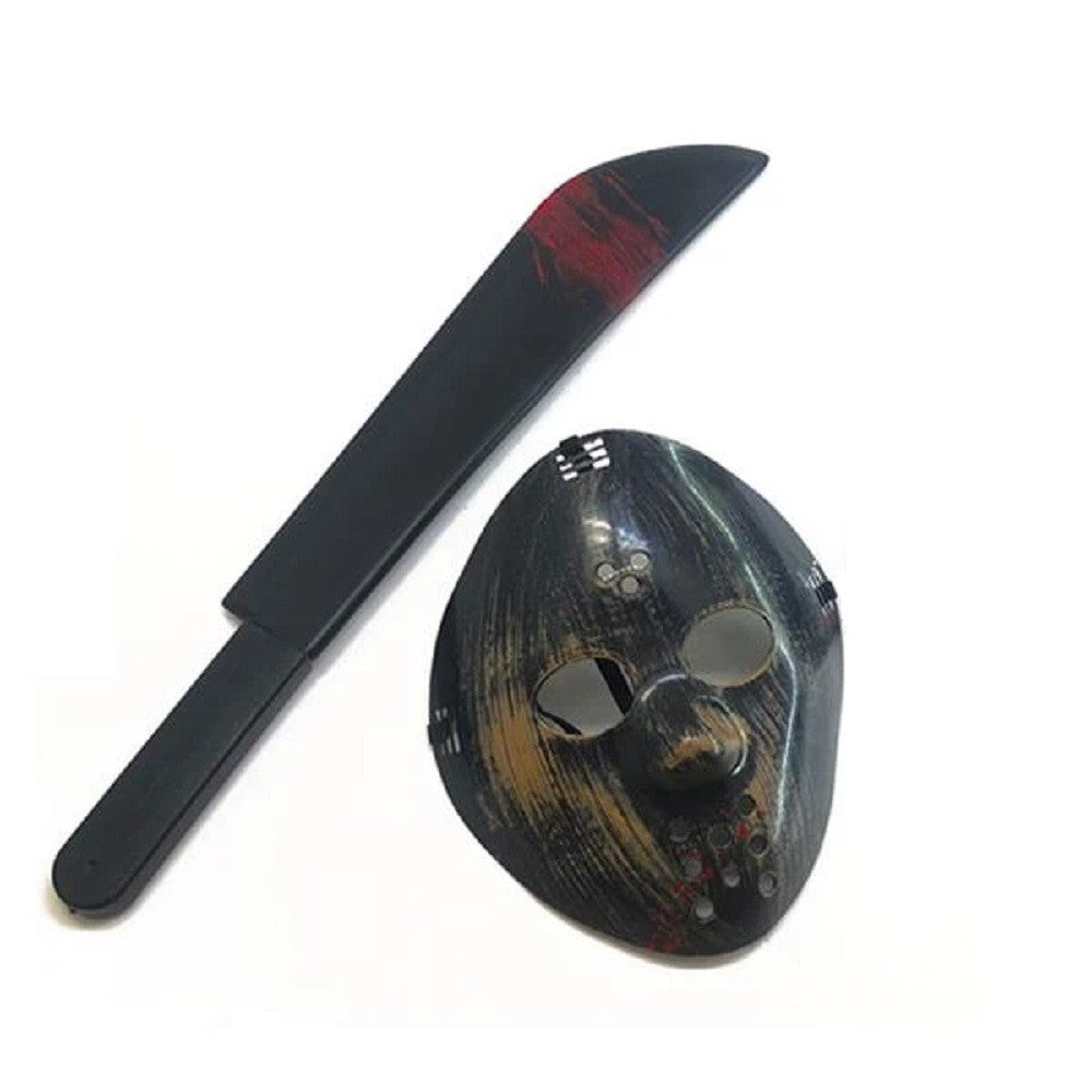 Set Jason Vorhees Machete Máscara