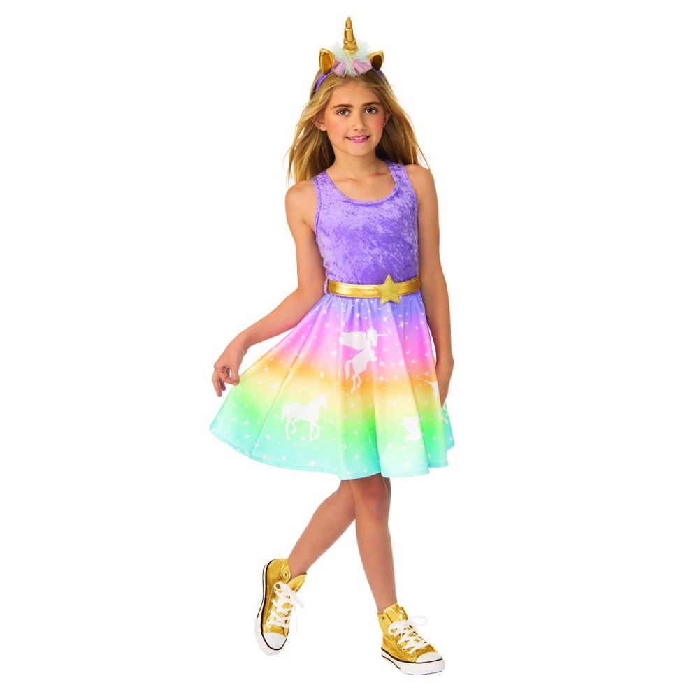 Disfraz Vestido Unicornio Premium NIÑA