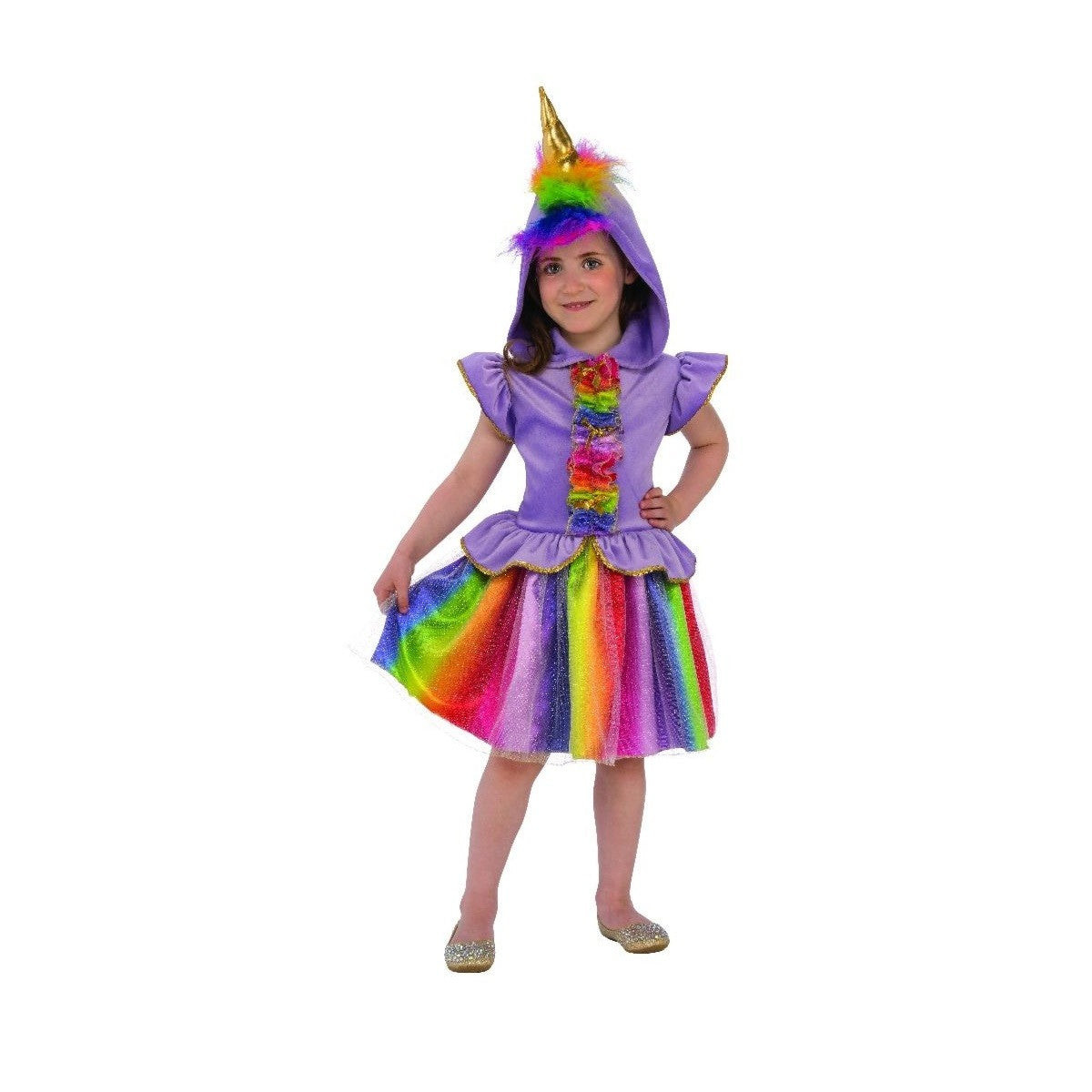 Disfraz Unicornio con Capucha NIÑA