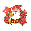 Set Globos Viejo Pascuero Sonriente x 5