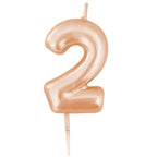 Vela Rose Gold Pick Número