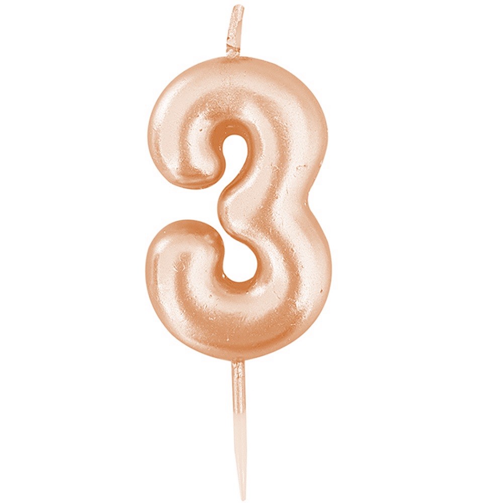Vela Rose Gold Pick Número