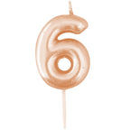 Vela Rose Gold Pick Número