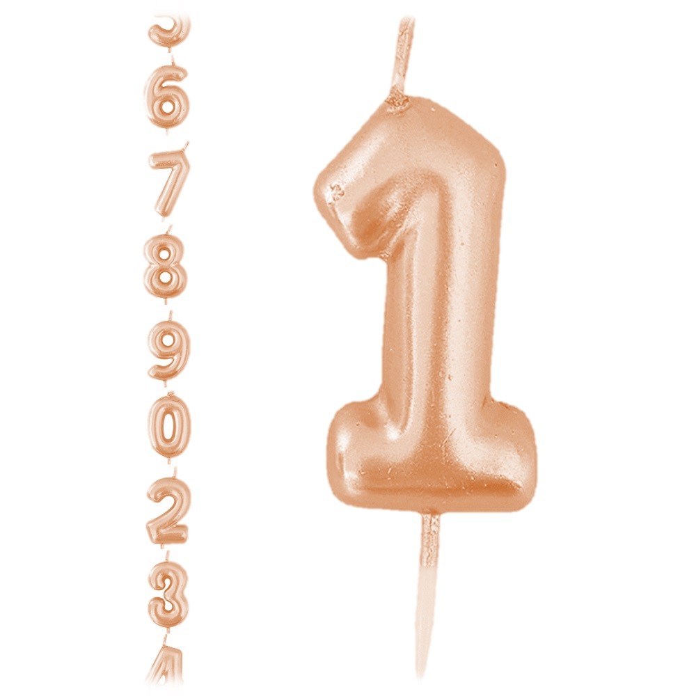 Vela Rose Gold Pick Número