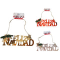 Banner Metálico Feliz Navidad