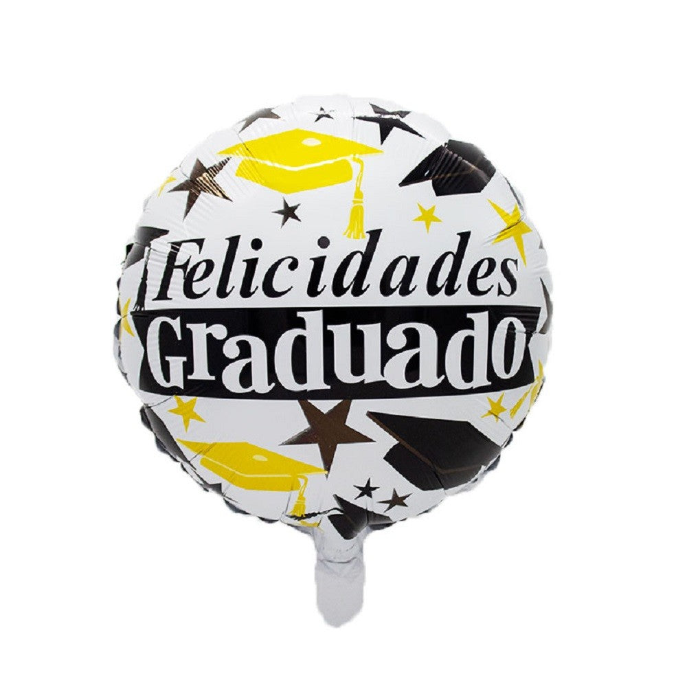 Pack Decoración Graduación Dorado y Negro