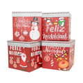 Caja de Regalo Feliz Navidad 30 cm