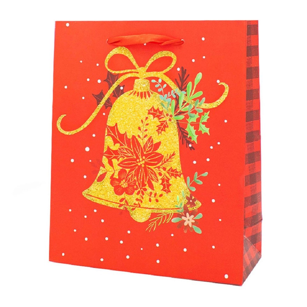 Bolsa de Navidad Glitter 30 x 40 cm