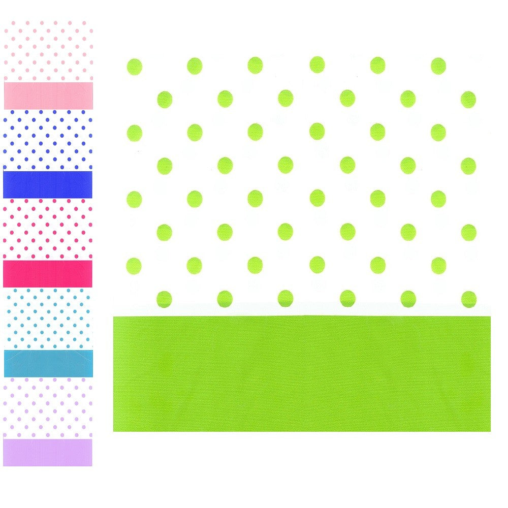 Mantel Blanco Lunares Colores