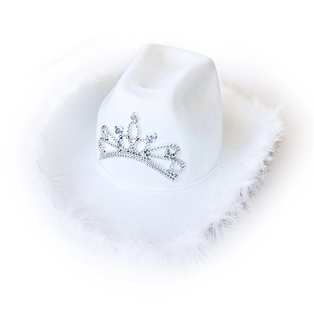 Gorro Cowgirl Blanco