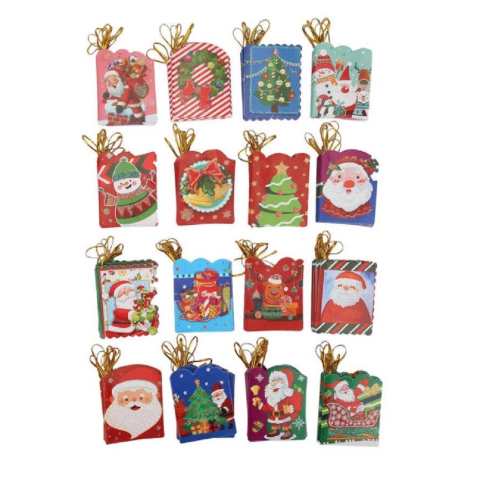 Tarjeta de Regalos de Navidad x 12