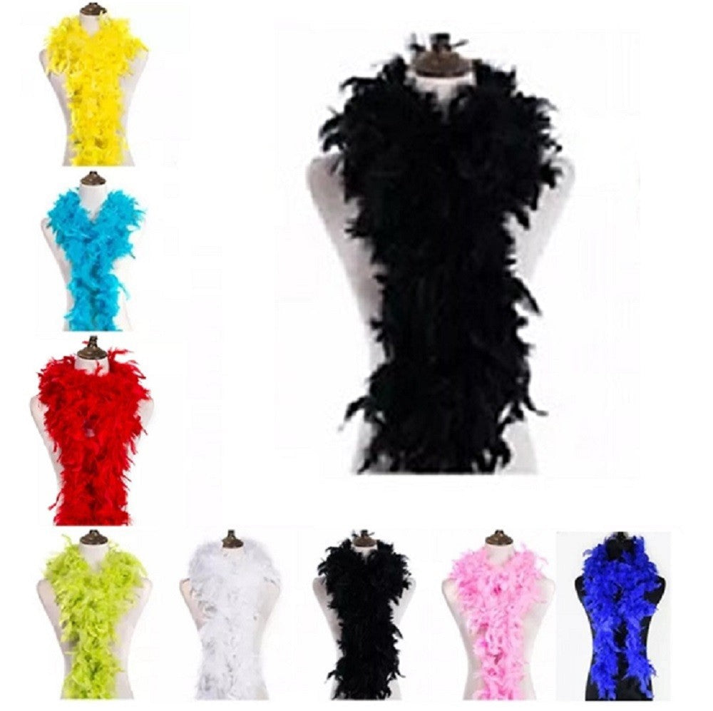Boas Collar de Plumas