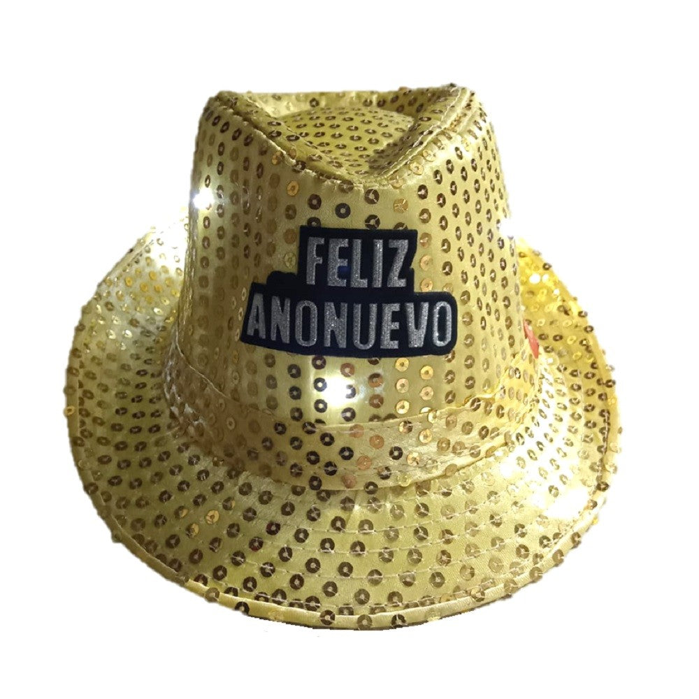 Gorro Año Nuevo Con Luz