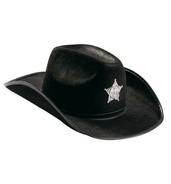 Gorro Cowboy Negro Niño