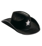 Gorro Cowboy Negro Niño