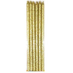 Vela Glitter Colores x 6