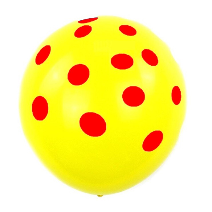 Globo Lunares Colores x 12