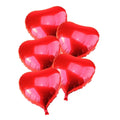 Globo Metálico Corazón 45 cm x 6 un