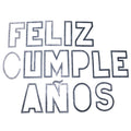 Guirnalda Feliz Cumpleaños Calada