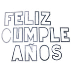 Guirnalda Feliz Cumpleaños Calada