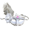 Antifaz Veneciano Pluma Flor