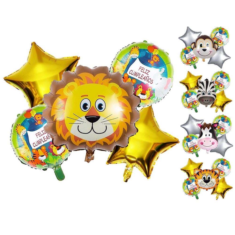 Set Globos Animalitos