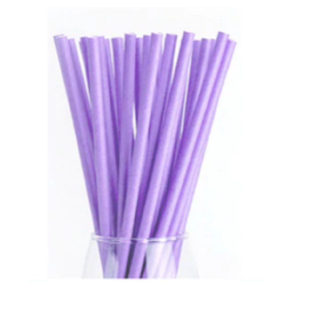 Bombilla Ecológica Papel x 25 Colores