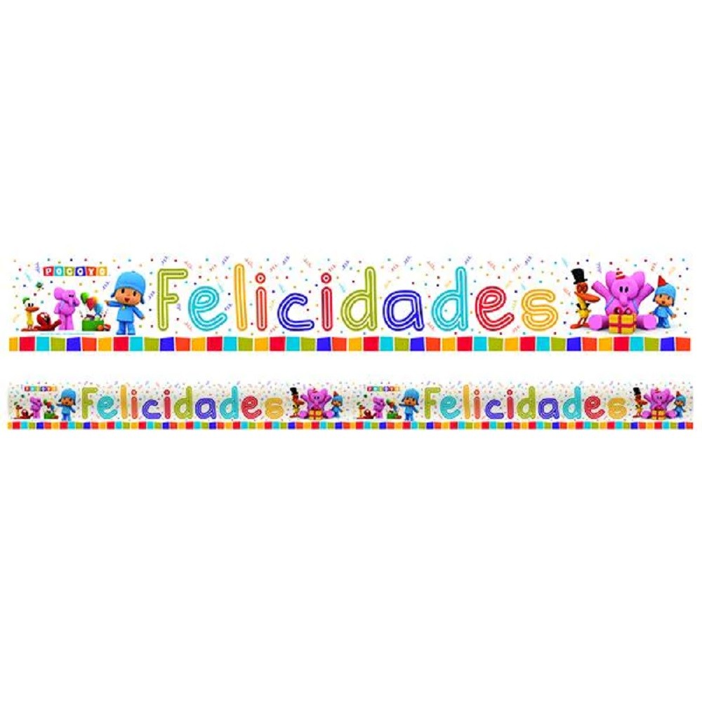 Guirnalda Felicidades Pocoyó