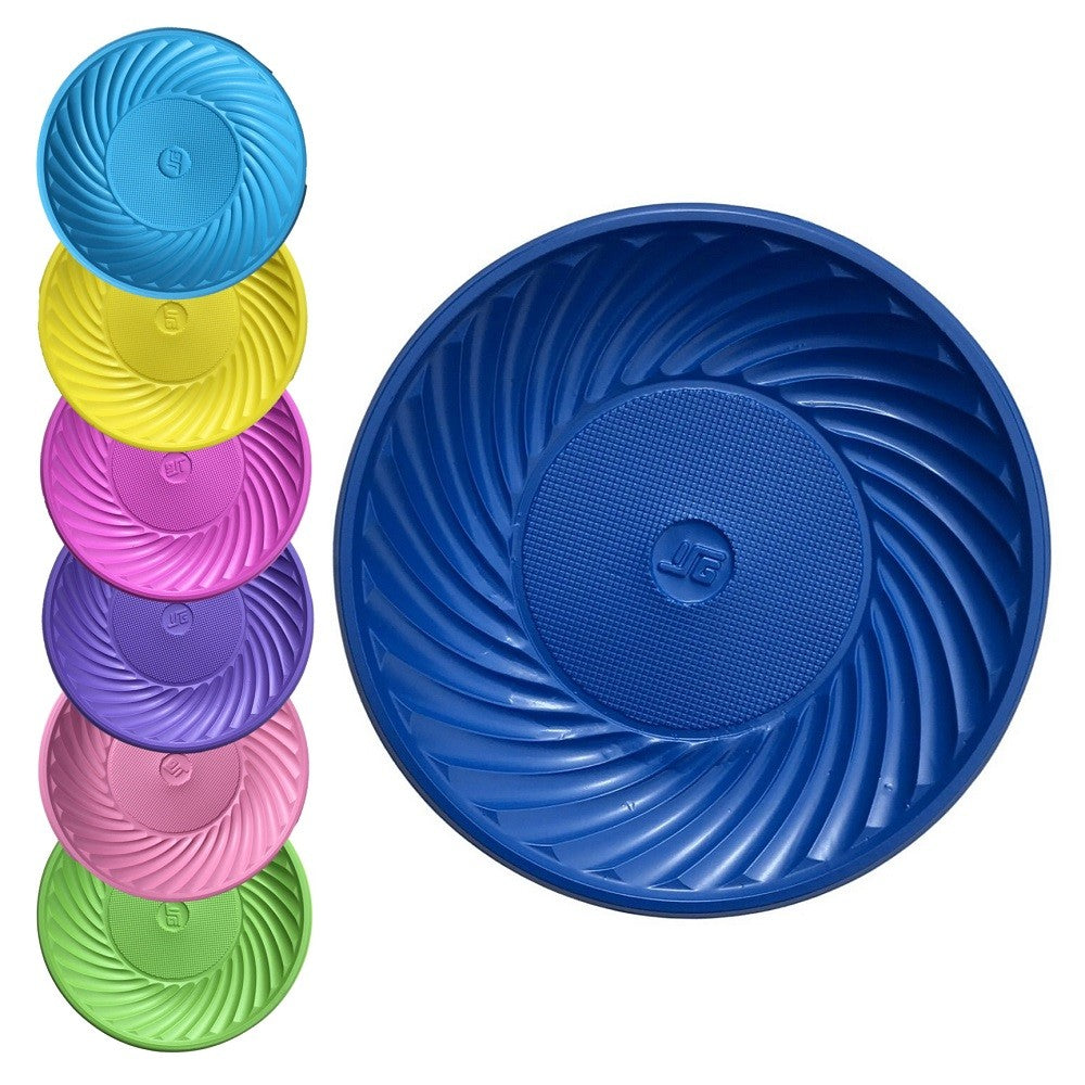 Plato 22 cm Colores x 25