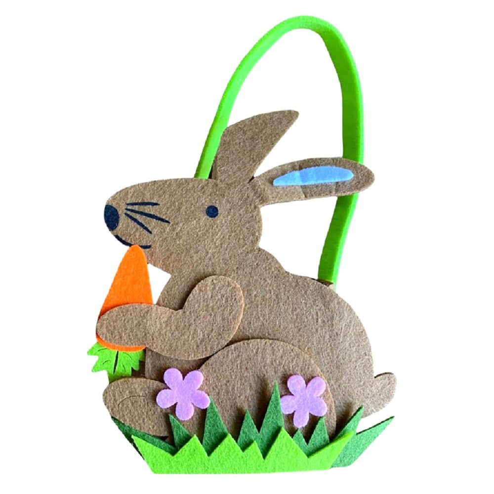 Canasto Conejito de Pascua Colores