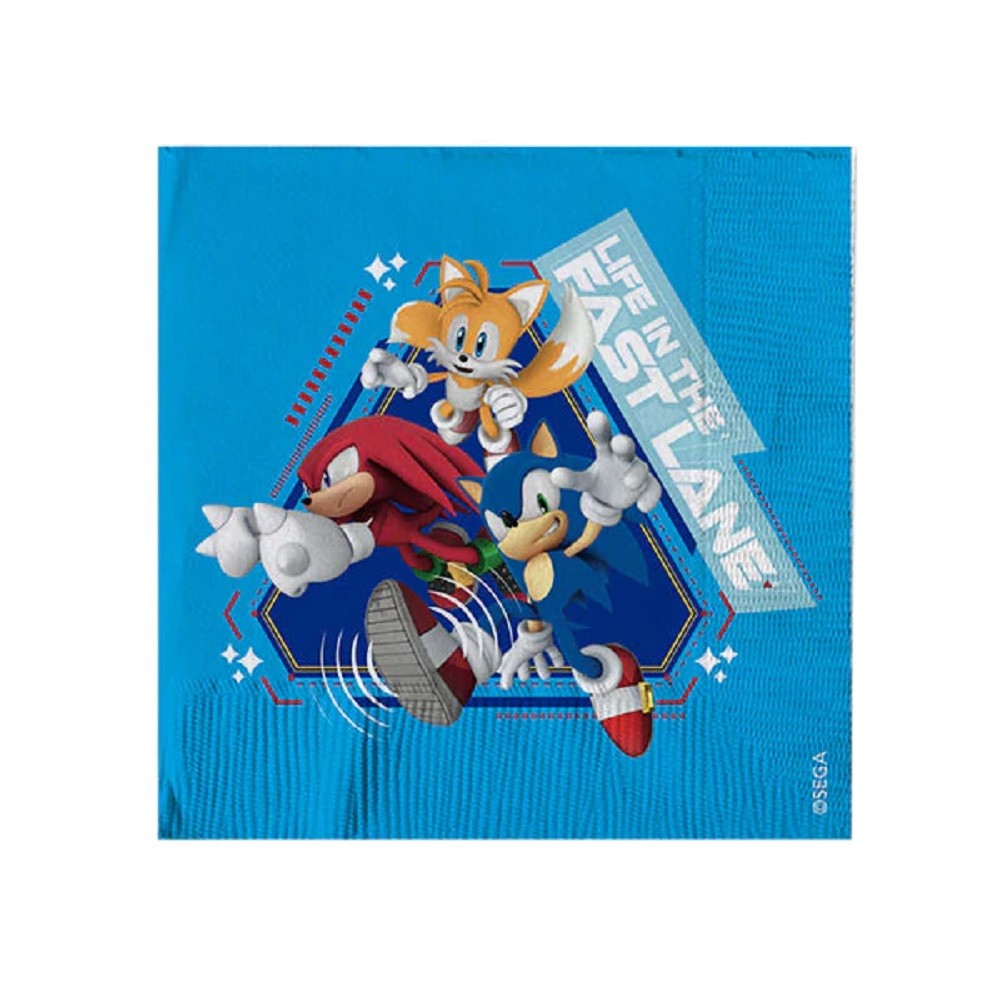 Servilletas Sonic x 12
