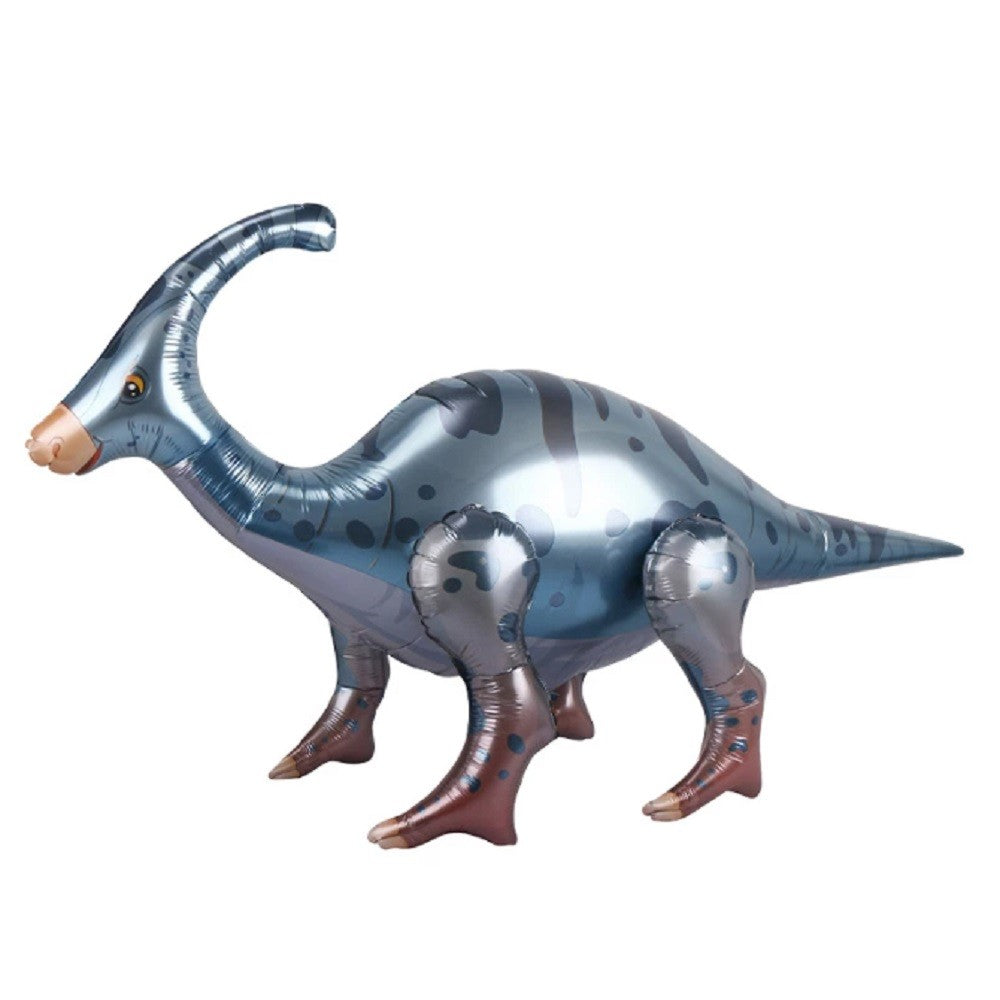 Globo Metálico Premium Dinosaurio Parasaurolofus