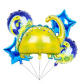 Set Globos Metálico Dinosaurio Estegosaurio