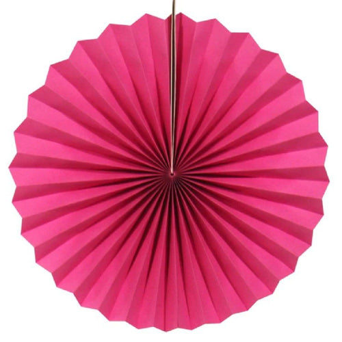 Abanico Papel 30 cms Colores