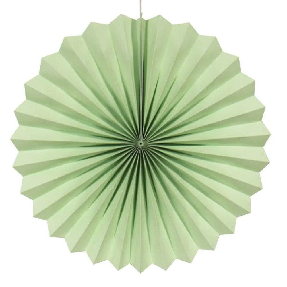 Abanico Papel 30 cms Colores