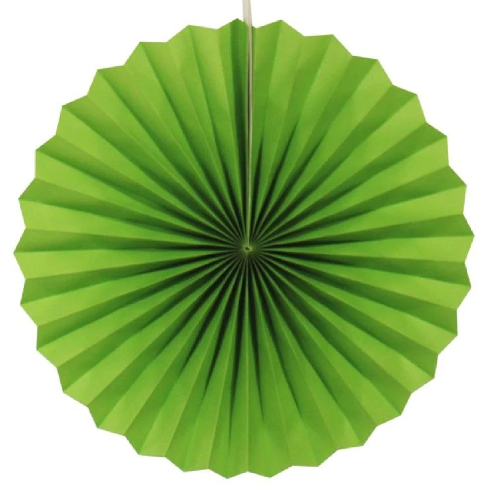 Abanico Papel 30 cms Colores