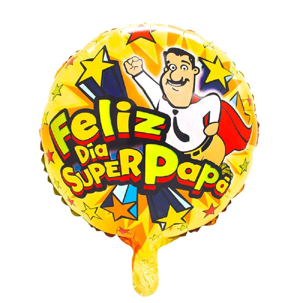 Globo Metálico Día del Padre Superhéroe
