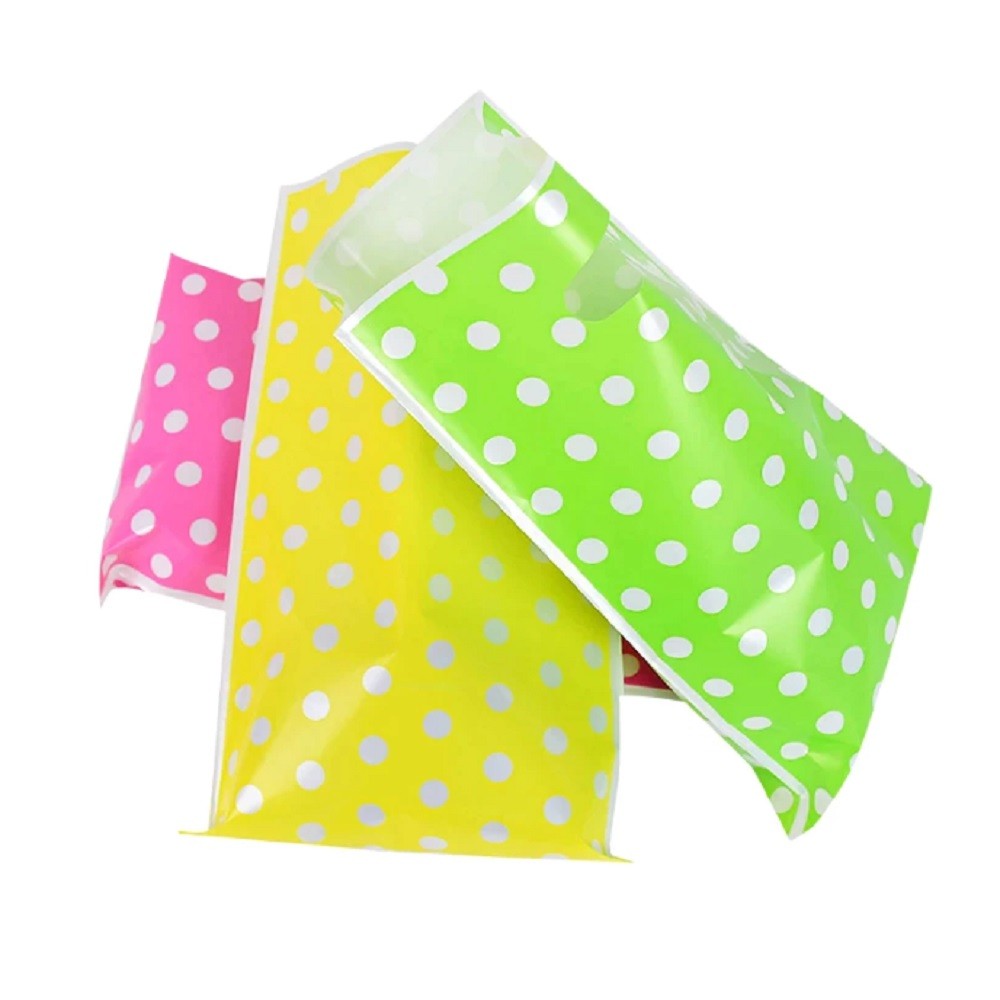Bolsa Dulces Lunares Colores x 10