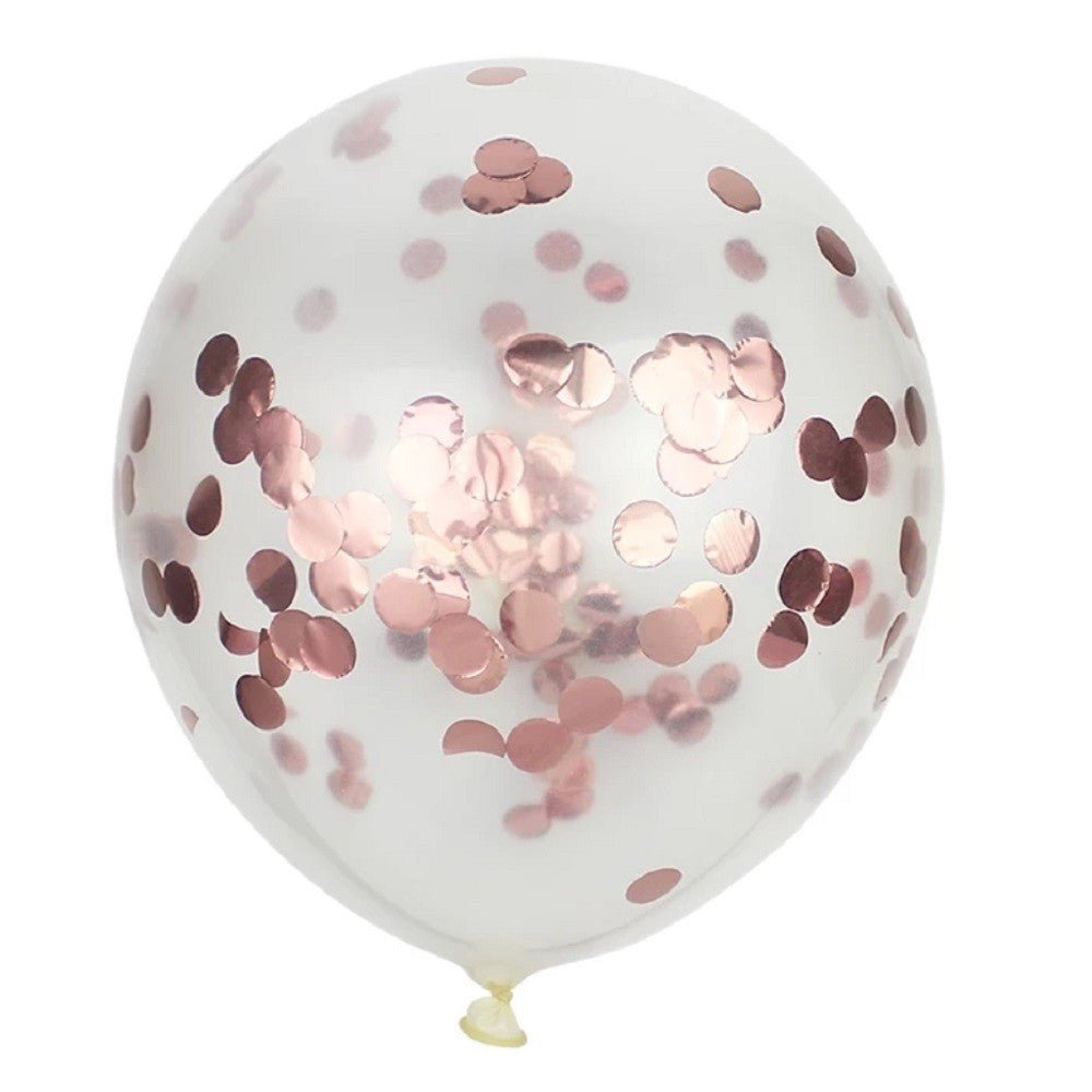 Globos Combi Rose Gold x 10